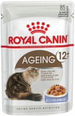 Royal Canin Ageing +12 Krmivo Mokré V Želé Pro Zralé Kočky Sáčky