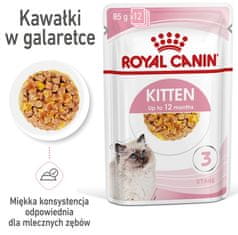 Royal Canin  Feline Kitten Multipack Krmivo Pro Koťata Do 12 Měsíců Ž