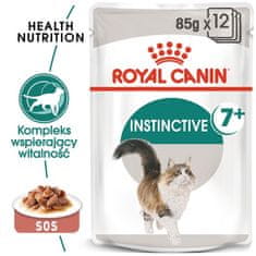 Royal Canin Instinctive +7 V Omáčce Krmivo Krmivo Pro Starší Kočky, Vybíravé