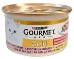 Gourmet Gold Losos A Kuře V Omáčce 85G