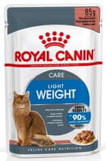 Royal Canin  Light Weight Care V Omáčce Krmivo Krmivo Pro Dospělé Kočky S Tímto