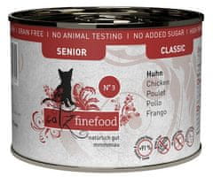 Catz finefood Classic Senior N.03 Kuřecí Konzerva 200G