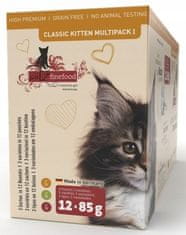 Catz finefood  Classic Kitten Multipack Sáčky 12X85G
