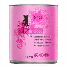 Catz finefood  Classic N.19 Jehněčí A Koňská Konzerva 800G