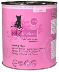 Catz finefood  Classic N.19 Jehněčí A Koňská Konzerva 800G