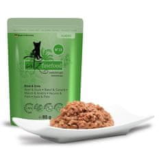 Catz finefood Classic N.23 Hovězí A Kachní Sáček 85G