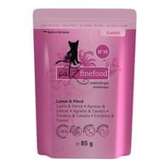 Catz finefood Classic N.19 Jehněčí A Koňský Sáček 85G