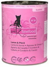 Catz finefood Classic N.19 Jehněčí A Koňská Konzerva 400G