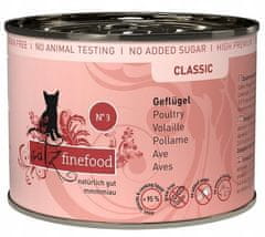 Catz finefood Classic N.03 Drůbež Sáček 85G