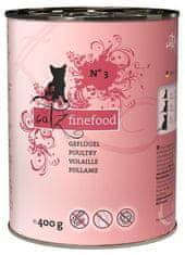 Catz finefood Classic N.03 Drůbež Konzerva 400G