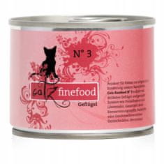 Catz finefood  Classic N.03 Drůbež Konzerva 200G