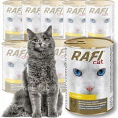 RAFI Kočka Drůbež V Omáčce 415G