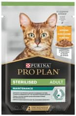 Purina Pro Plan  Plan Cat Sterilised Kuřecí Sáček 85G