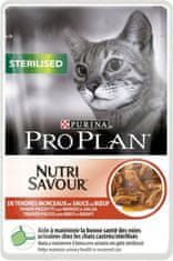 Purina Pro Plan  Plan Cat Sterilised Hovězí Sáček 85G