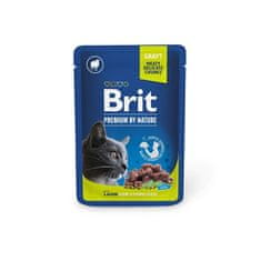 Brit Premium By Nature Cat Sterilised Lamb Omáčka Sáček 100G