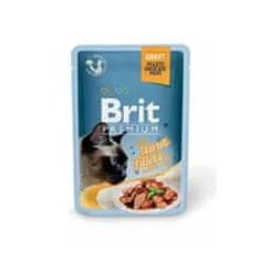 Brit Premium Cat Fillets With Tuna Omáčka Sáček 85G