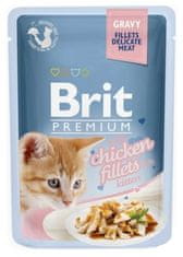 Brit Premium Catten Filety S Kuřecím Sáčkem 85G