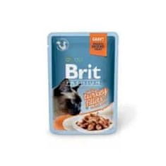 Brit Premium Cat Fillets With Turkey Omáčka Sáček 85G