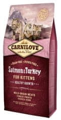 Carnilove Cat Salmon & Turkey For Kittens - Losos A Krůta 6Kg