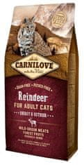 Carnilove Cat Reindeer Energy & Outdoor - Sob 6Kg