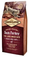 Carnilove Cat Duck & Turkey For Large Breed - Kachna A Krůta 6Kg