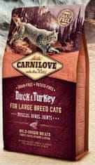 Carnilove Cat Duck & Turkey For Large Breed - Kachna A Krůta 6Kg