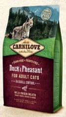 Carnilove Cat Duck & Pheasant Hairball Control - Kachna A Bažant 6Kg