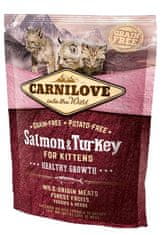 Carnilove Cat Salmon & Turkey For Kittens - Losos A Krůta 400G