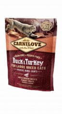 Carnilove Cat Duck & Turkey For Large Breed - Kachna A Krůta 400G