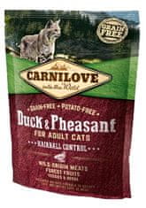 Carnilove Cat Duck & Pheasant Hairball Control - Kachna A Bažant 400G