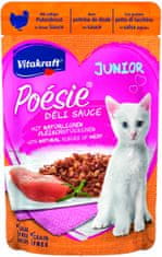 Vitakraft Poesie Deli Sauce Junior Krůta Sáček 85G