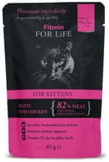 Fitmin Cat For Life Kitten Chicken Sáček 85G