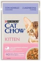 Purina Cat Chow  Chow Kitten Jehněčí Sáček 85G