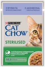 Purina Cat Chow  Chow Sterilised Jehněčí Sáček 85G