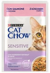 Purina Cat Chow  Chow Sensitive Losos Sáček 85G
