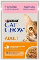 Purina Cat Chow  Chow Losos A Zelené Fazolky Sáček 85G