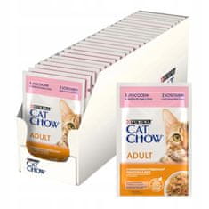 Purina Cat Chow  Chow Losos A Zelené Fazolky Sáček 85G