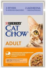 Purina Cat Chow  Chow Jehněčí A Zelené Fazolky Sáček 85G