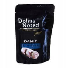 DOLINA NOTECI  Premium Kočka Junior Jídlo Z Tresky A Sardinky Sáček 85G