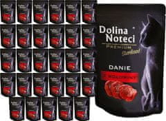 DOLINA NOTECI  Premium Kočka Sterilised Jídlo Z Hovězího Masa Sáček 85G