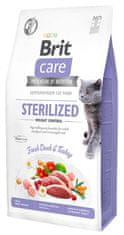 Brit Care Cat Free Sterilized Weight Control 2Kg