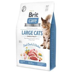 Brit Care Cat Bez Obilovin Pro Velké Kočky Síla A Vitalita 2 Kg