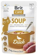 Brit Care Cat Soup Duck Sáček 75G