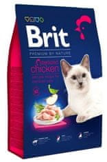 Brit Premium By Nature Cat Sterilizované Kuře 8Kg