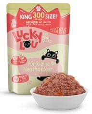 Lucky Lou  Lifestage Kitten Drůbež Sáček 300G