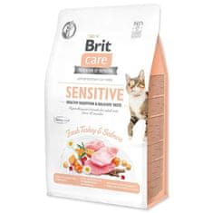 Brit Care Cat Grain Free Citlivé Zdravé Trávení A Jemná Chuť 400 G