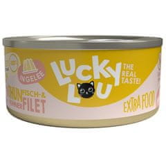 Lucky Lou Extrafood Tuňák & Kuře V Želé Konzerva 70G