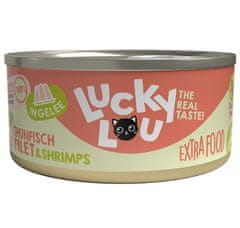 Lucky Lou Extrafood Tuňák & Krevety V Želé Konzerva 70G