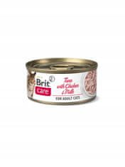 Brit Care Cat Tuna & Chicken And Milk Konzerva 70G