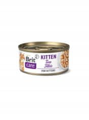 Brit Care Cat Kitten Tuna Filety Plechovka 70G 1 kus